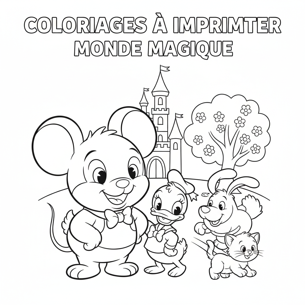Coloriage Coloriages À Imprimer Disney Gratuit à Imprimer
