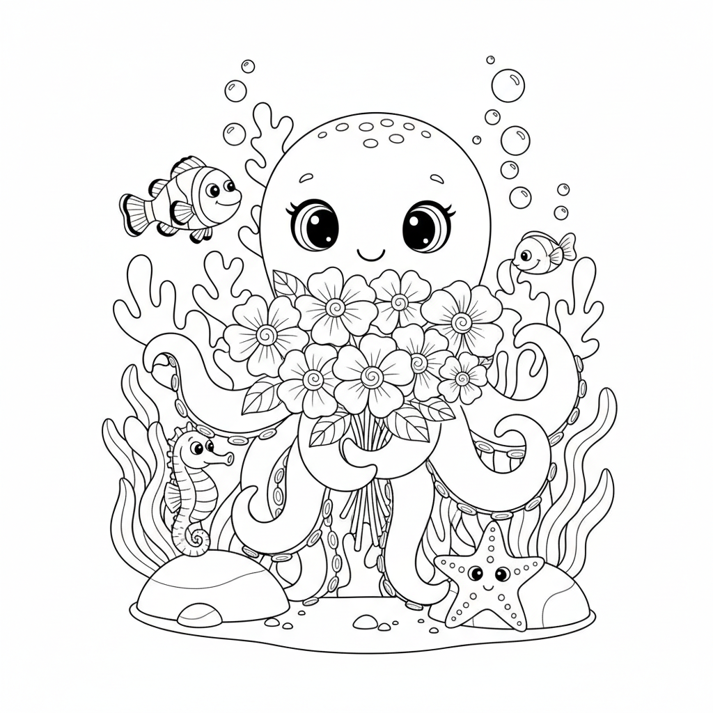 Coloriage coloriages à imprimer fleurs 4