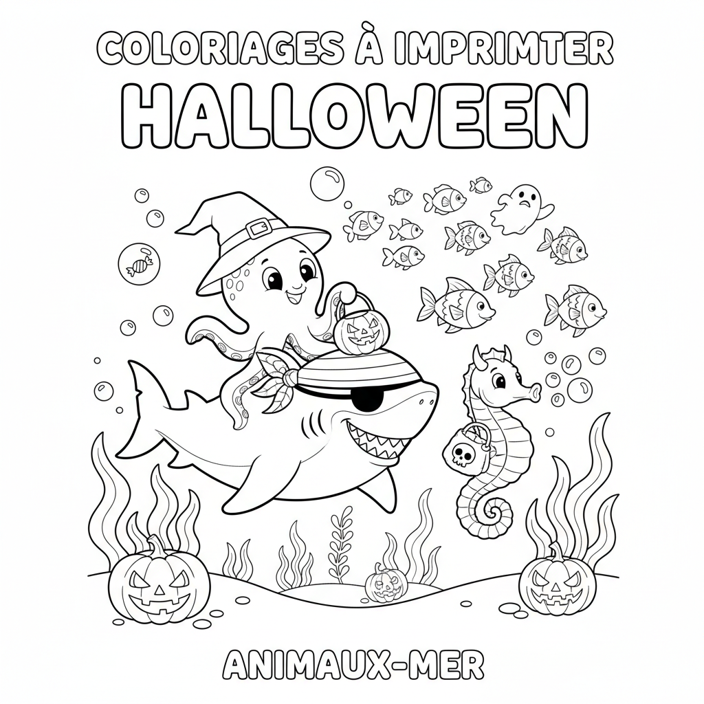 Coloriage coloriages a imprimer halloween 5