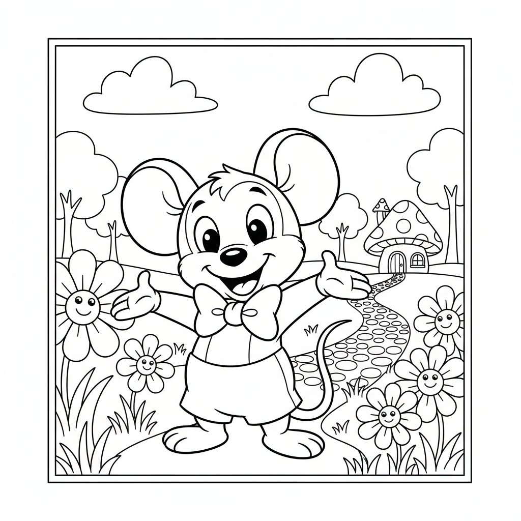 Coloriage coloriages à imprimer mickey 3