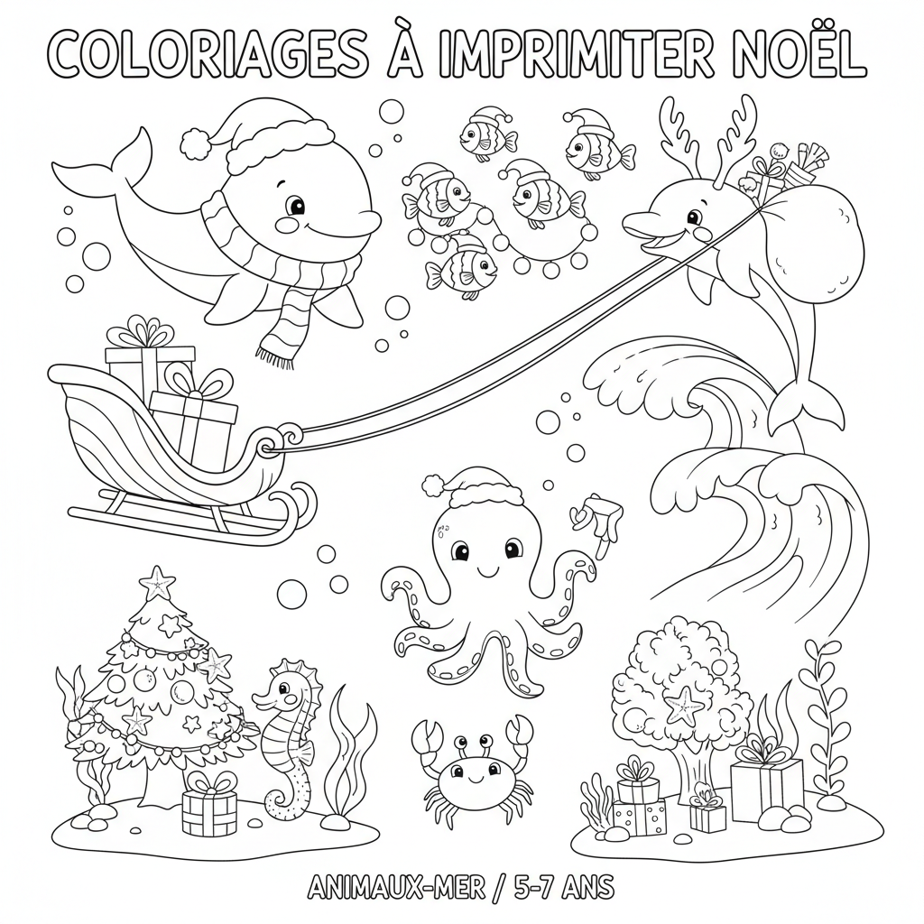 Coloriage coloriages à imprimer noel 2