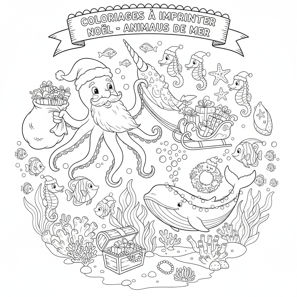 Coloriage coloriages à imprimer noel 5