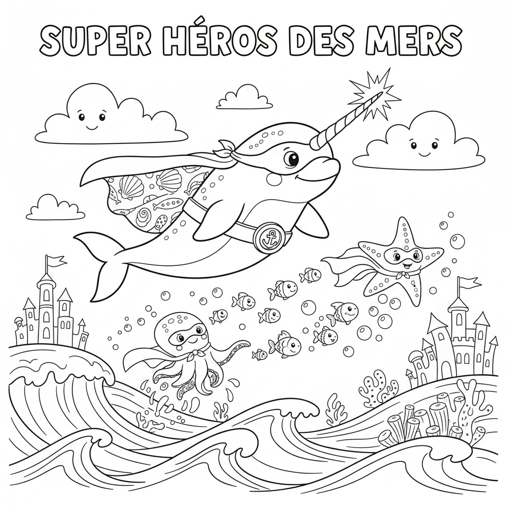 Coloriage coloriages à imprimer super héros 5