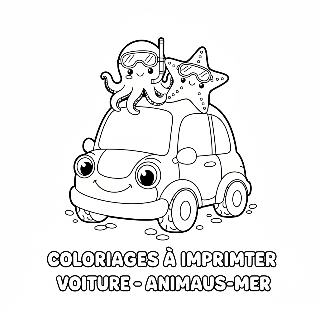 Coloriage Coloriages À Imprimer Voiture Gratuit à Imprimer