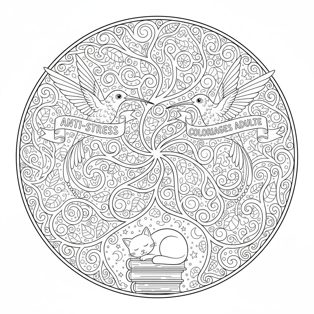 Coloriage coloriages adulte 5