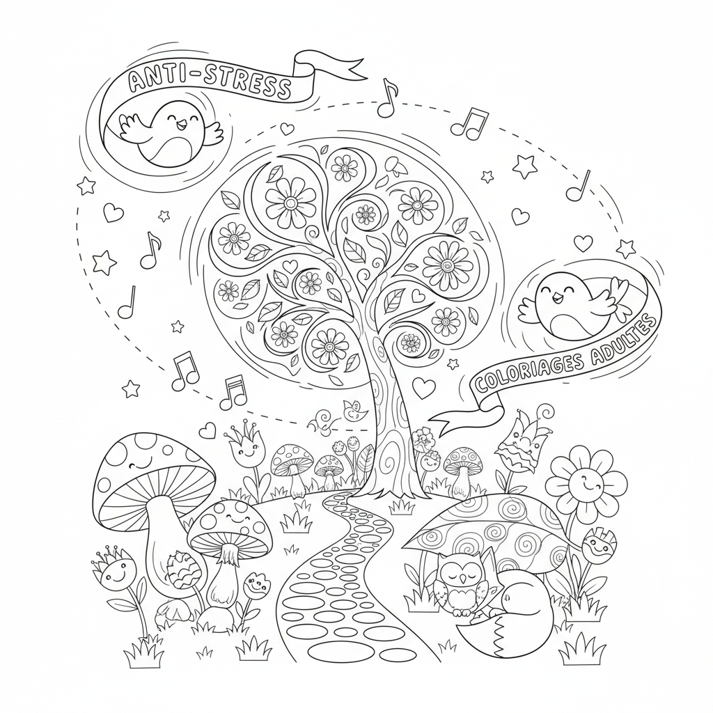 Coloriage coloriages adultes 5