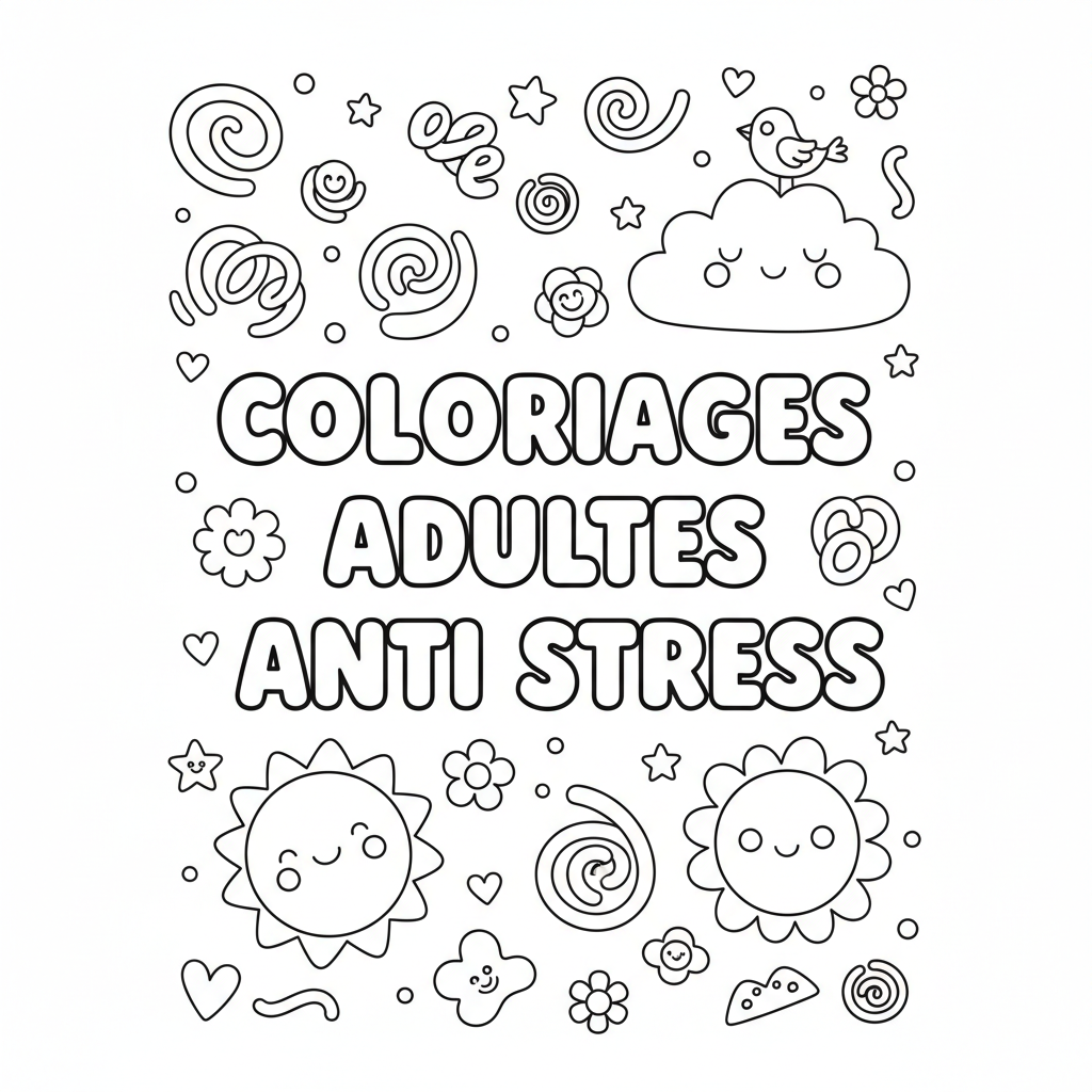 Coloriage coloriages adultes anti stress
