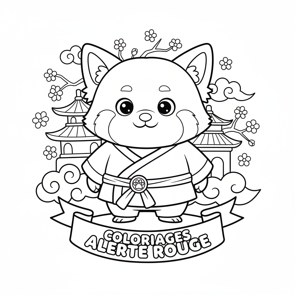 Coloriage coloriages alerte rouge 1