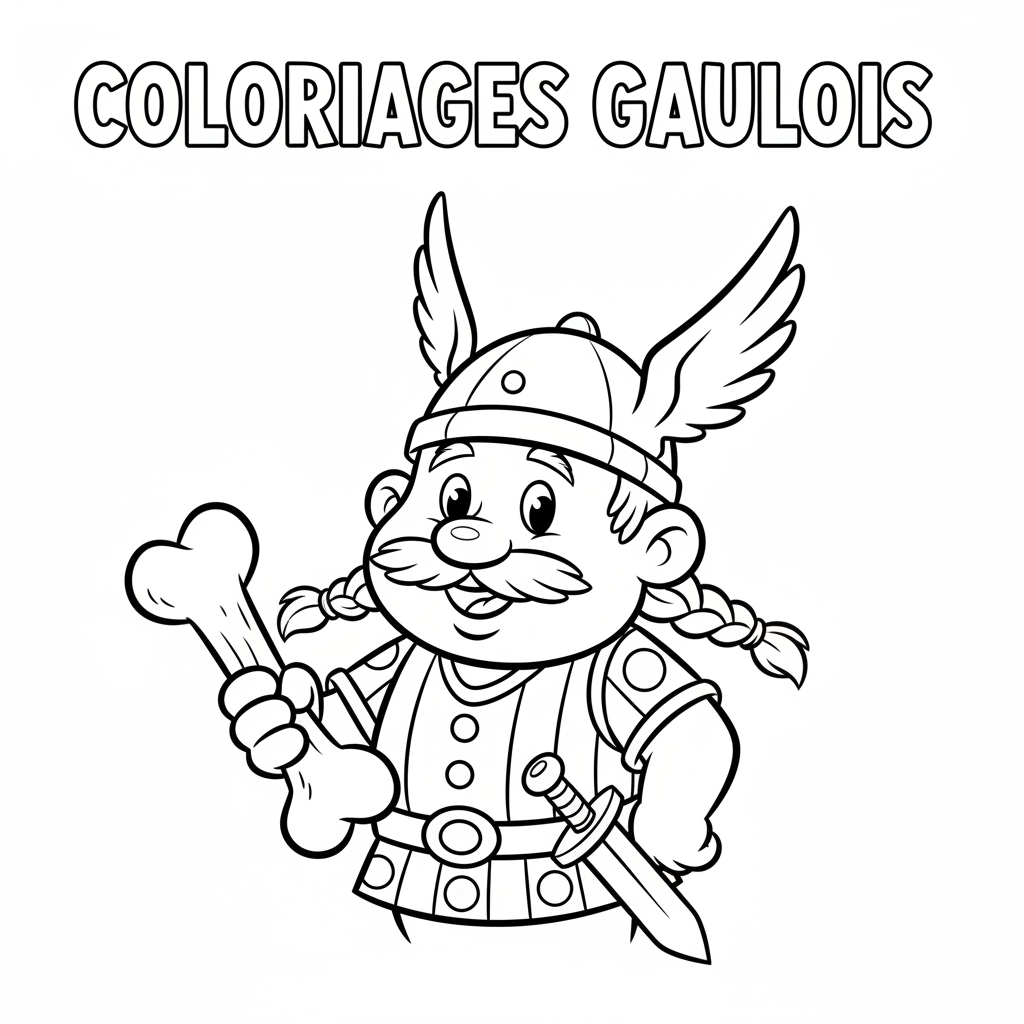 Coloriage coloriages astérix 4
