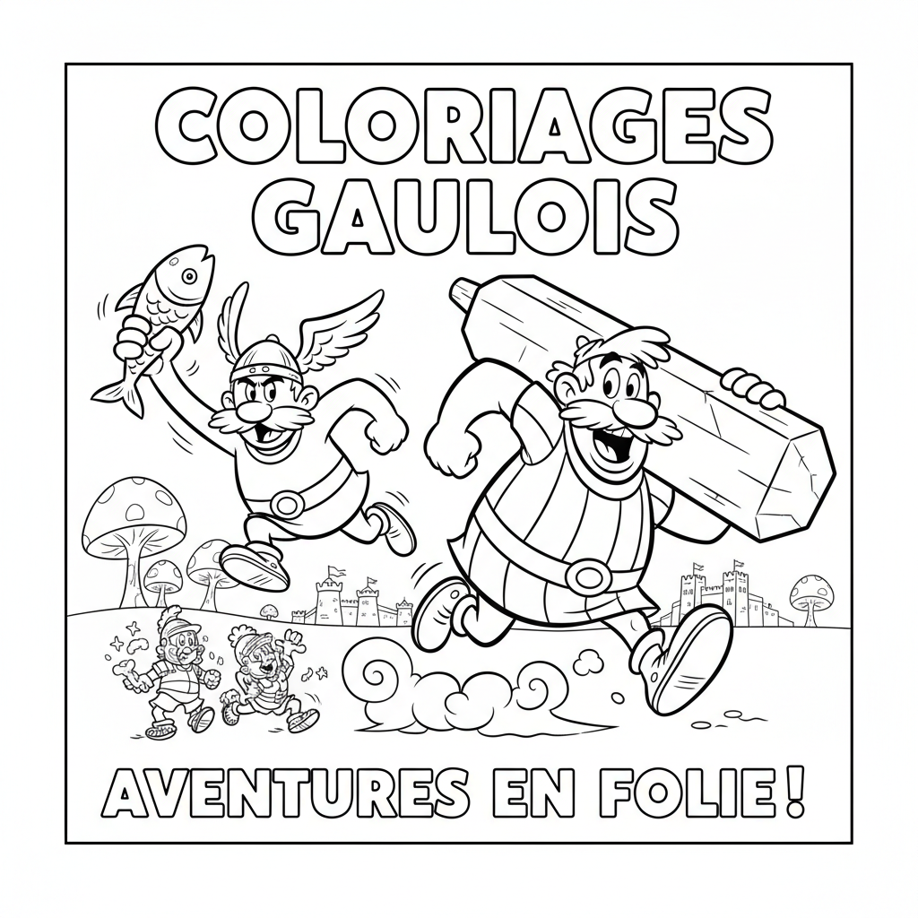 Coloriage coloriages astérix 5