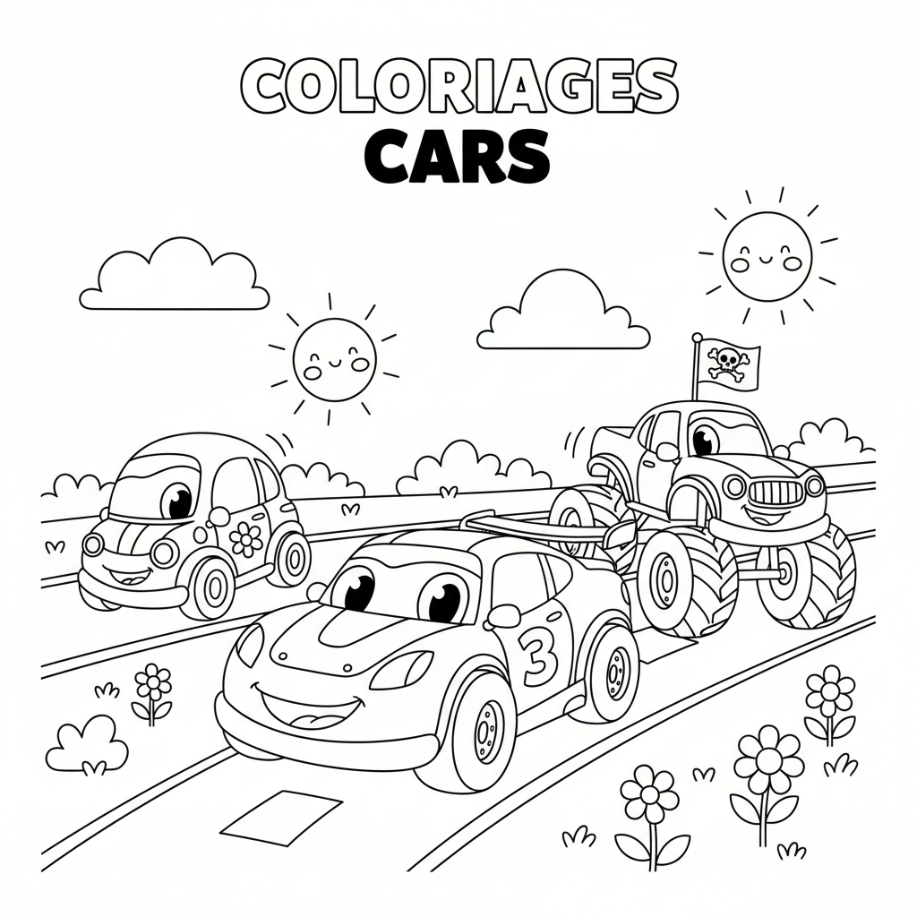 Coloriage coloriages cars
