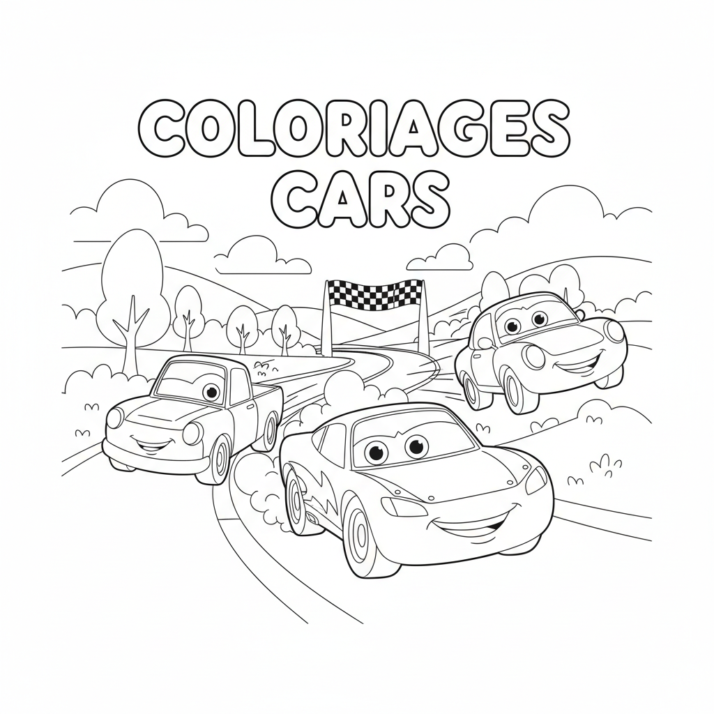 Coloriage coloriages cars 5