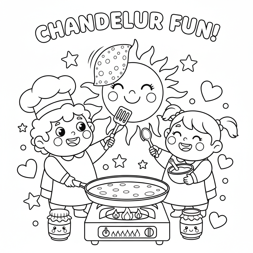 Coloriage coloriages chandeleur 4