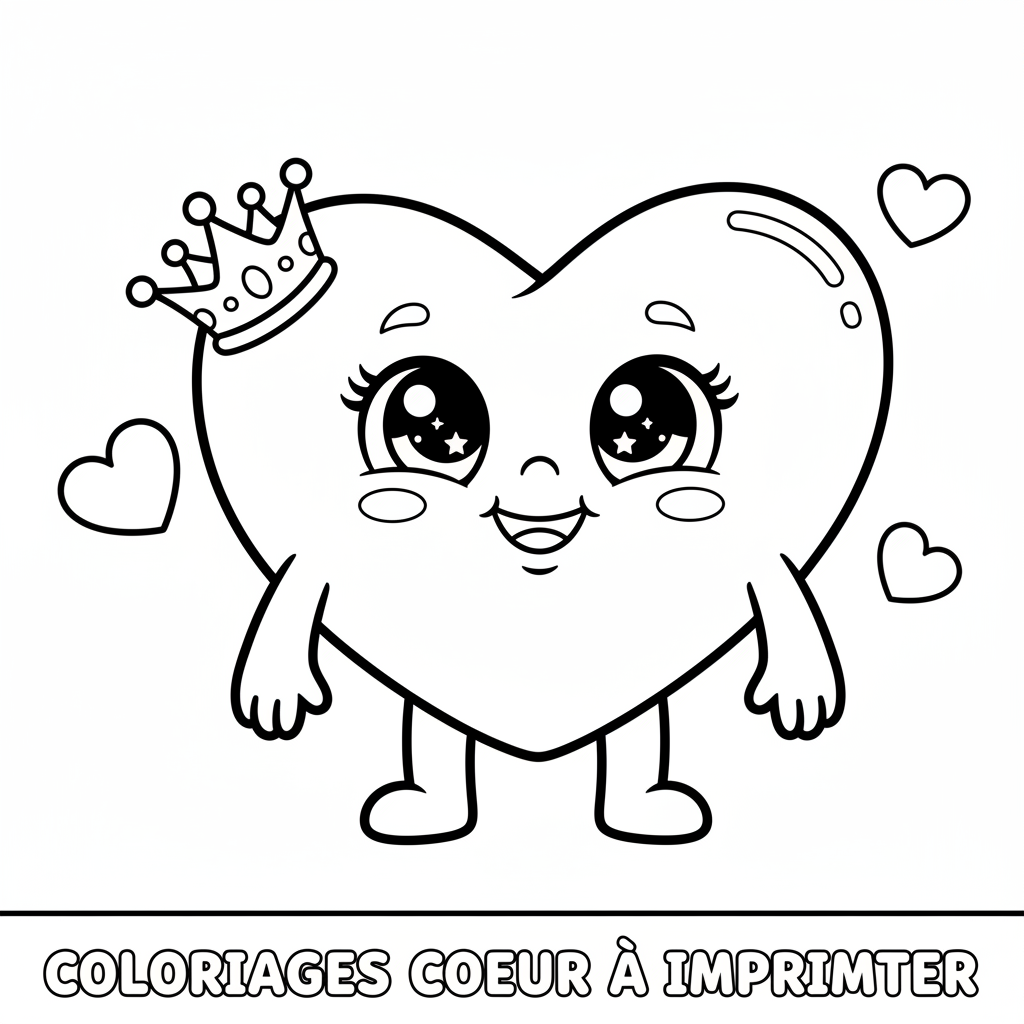 Coloriage coloriages coeur a imprimer 4