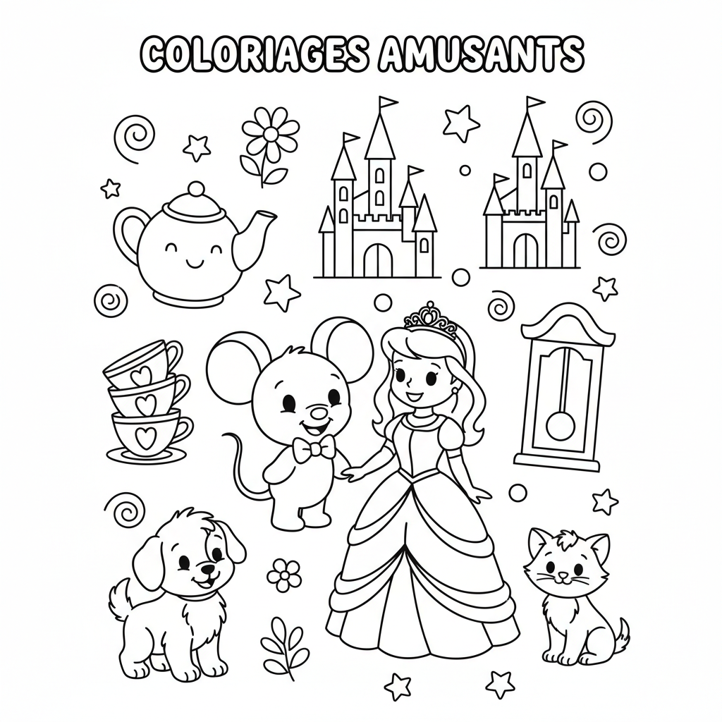 Coloriage coloriages disney à imprimer 1