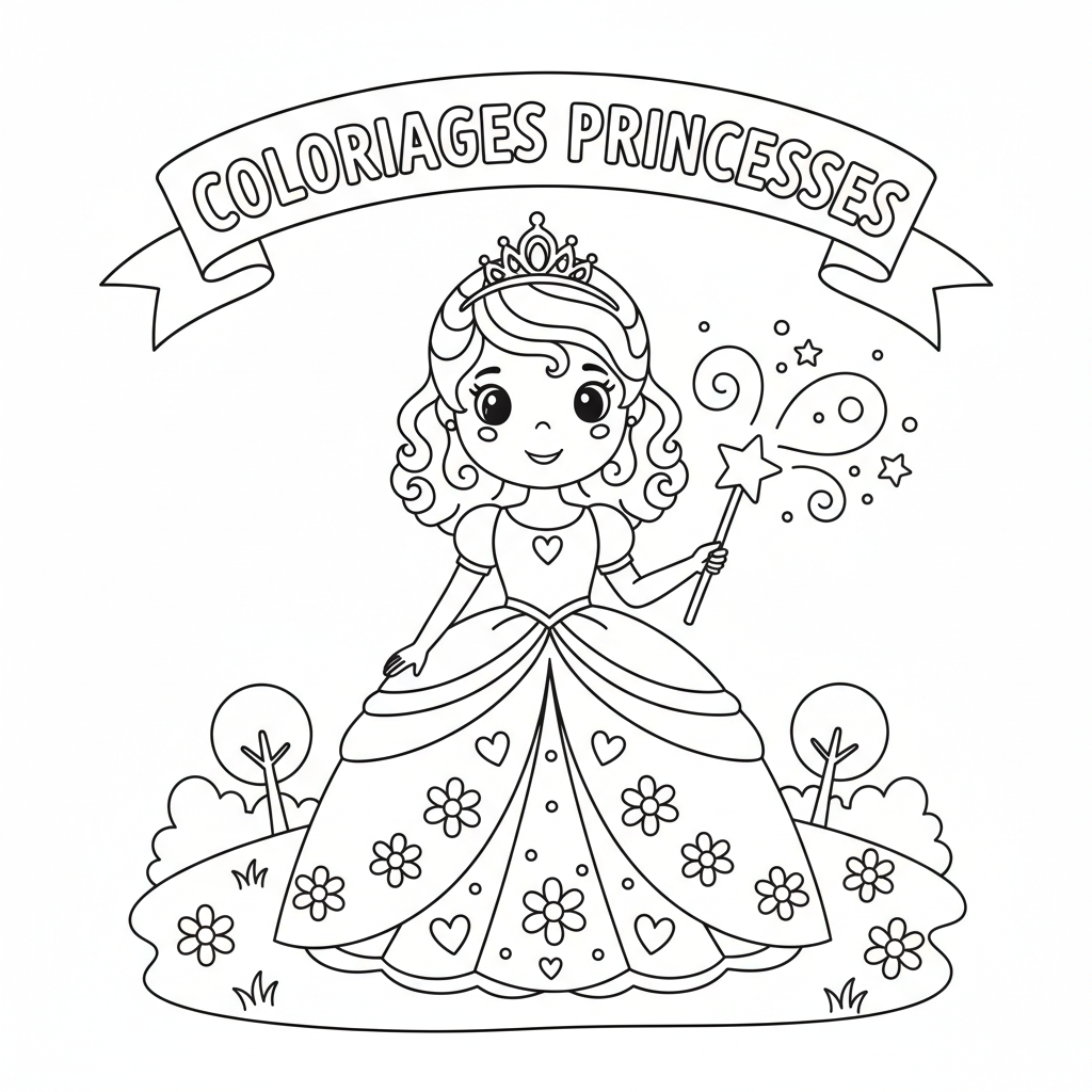 Coloriage coloriages gratuits à imprimer princesses disney 1