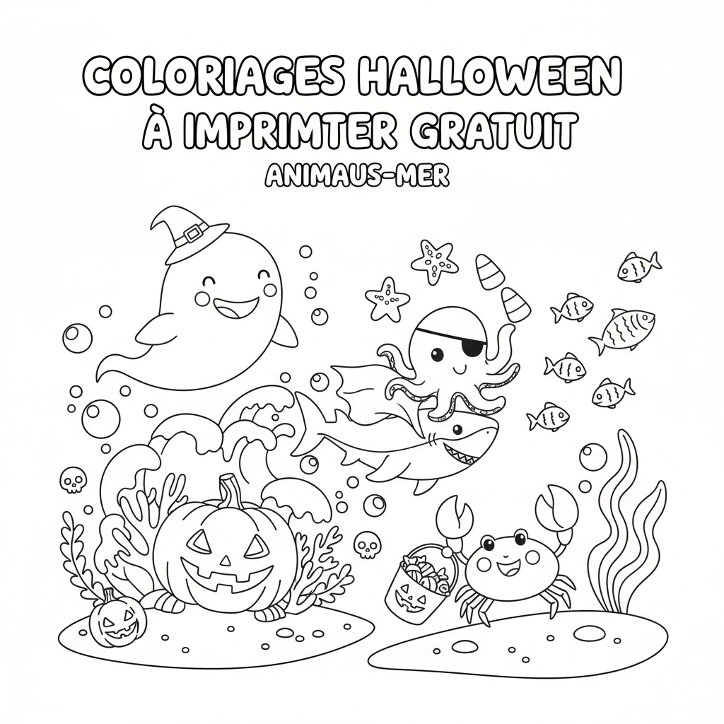 Coloriage coloriages halloween a imprimer gratuit 5