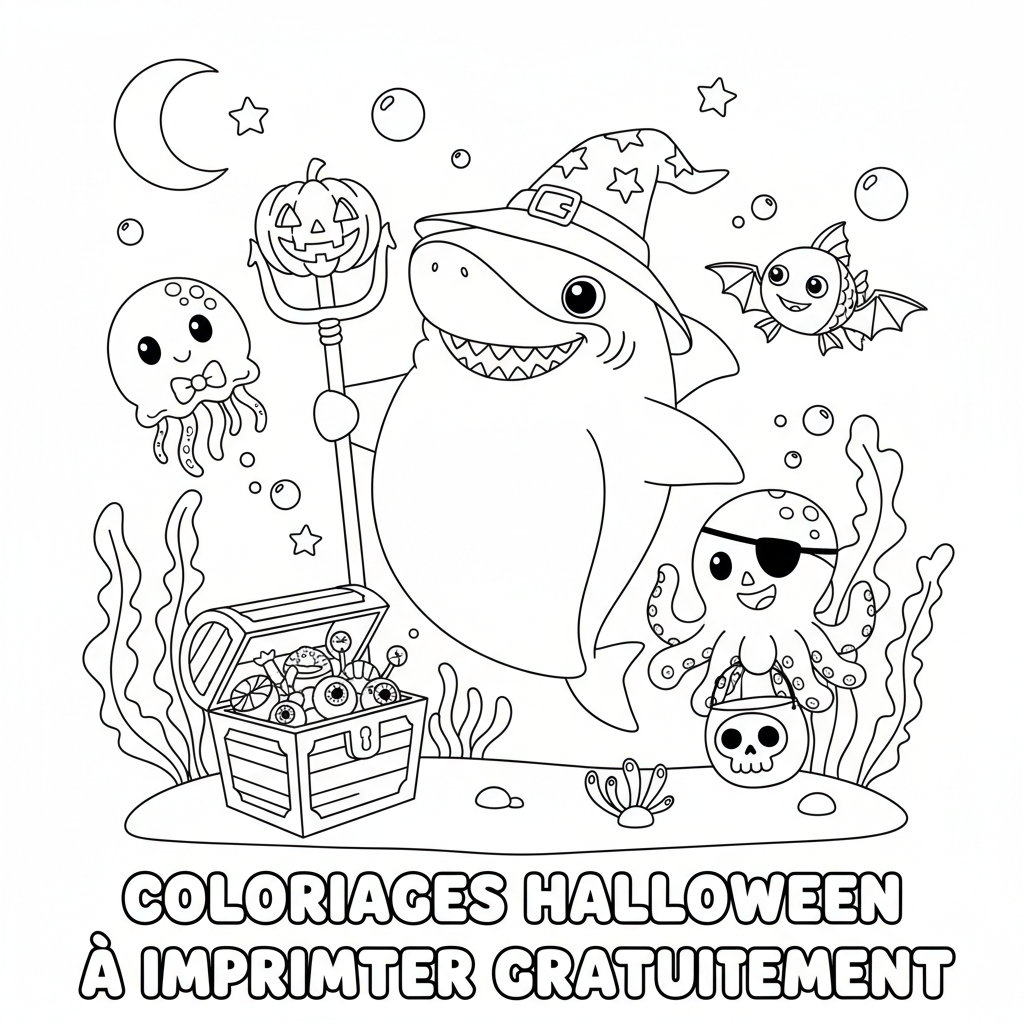 Coloriage coloriages halloween à imprimer gratuitement 2