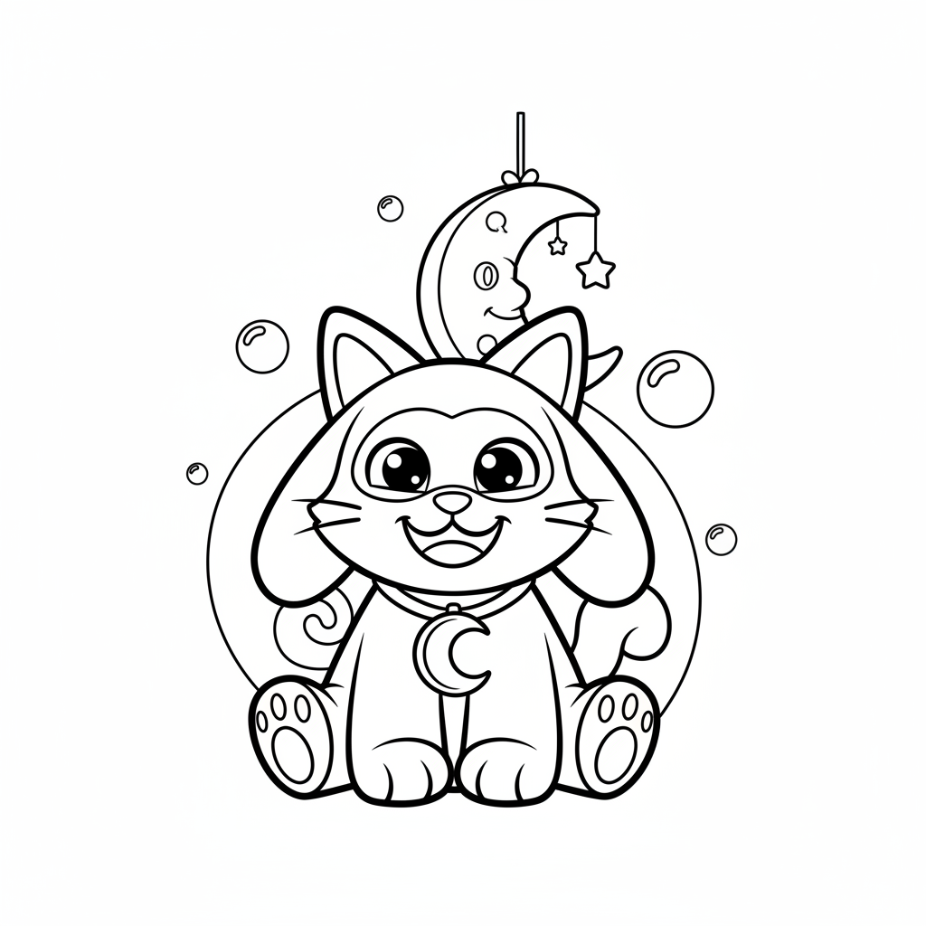 Coloriage Coloriages Poppy Playtime Gratuit à Imprimer