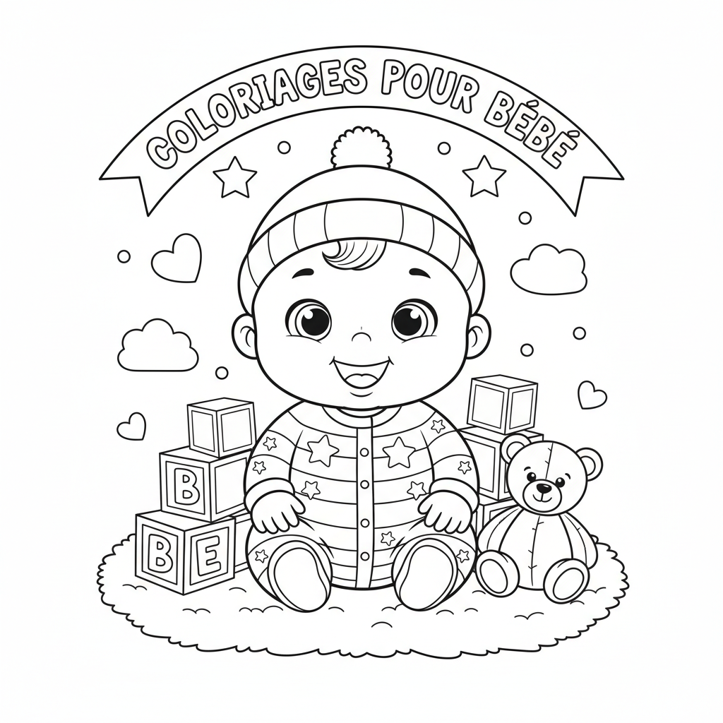 Coloriage Coloriages Pour Bebe Gratuit à Imprimer