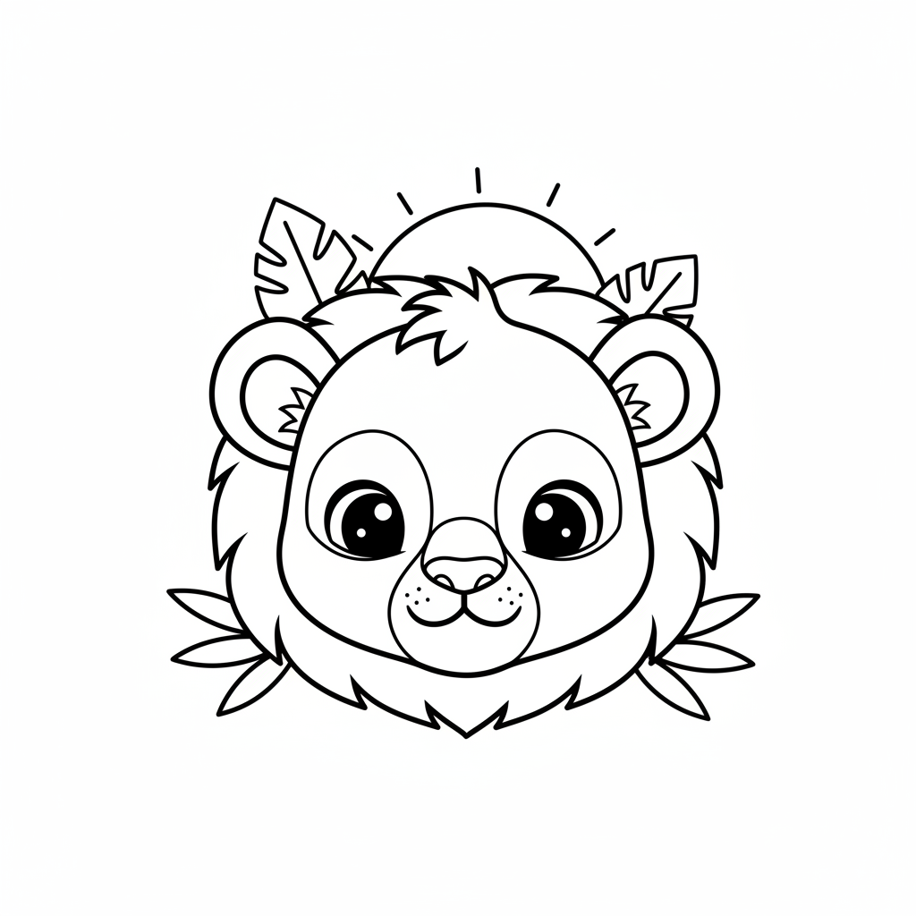Coloriage coloriages roi lion 4