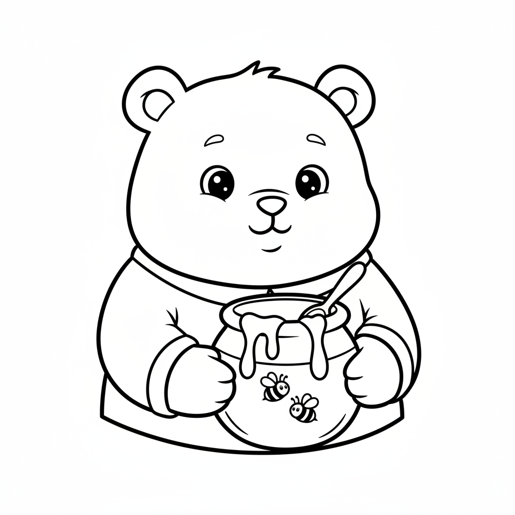 Coloriage coloriages winnie l'ourson 4