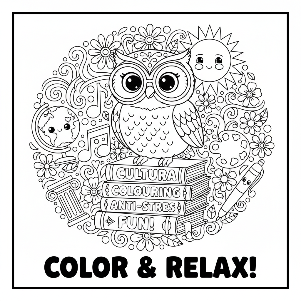 Coloriage cultura coloriage adulte