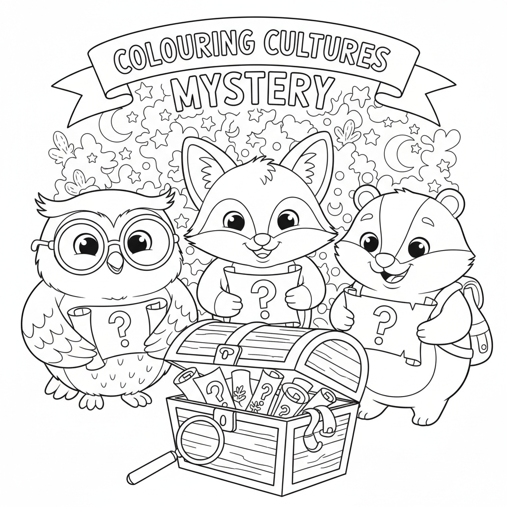 Coloriage cultura coloriage mystere 4