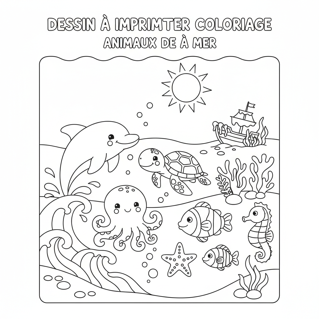 Coloriage dessin a imprimer coloriage 3