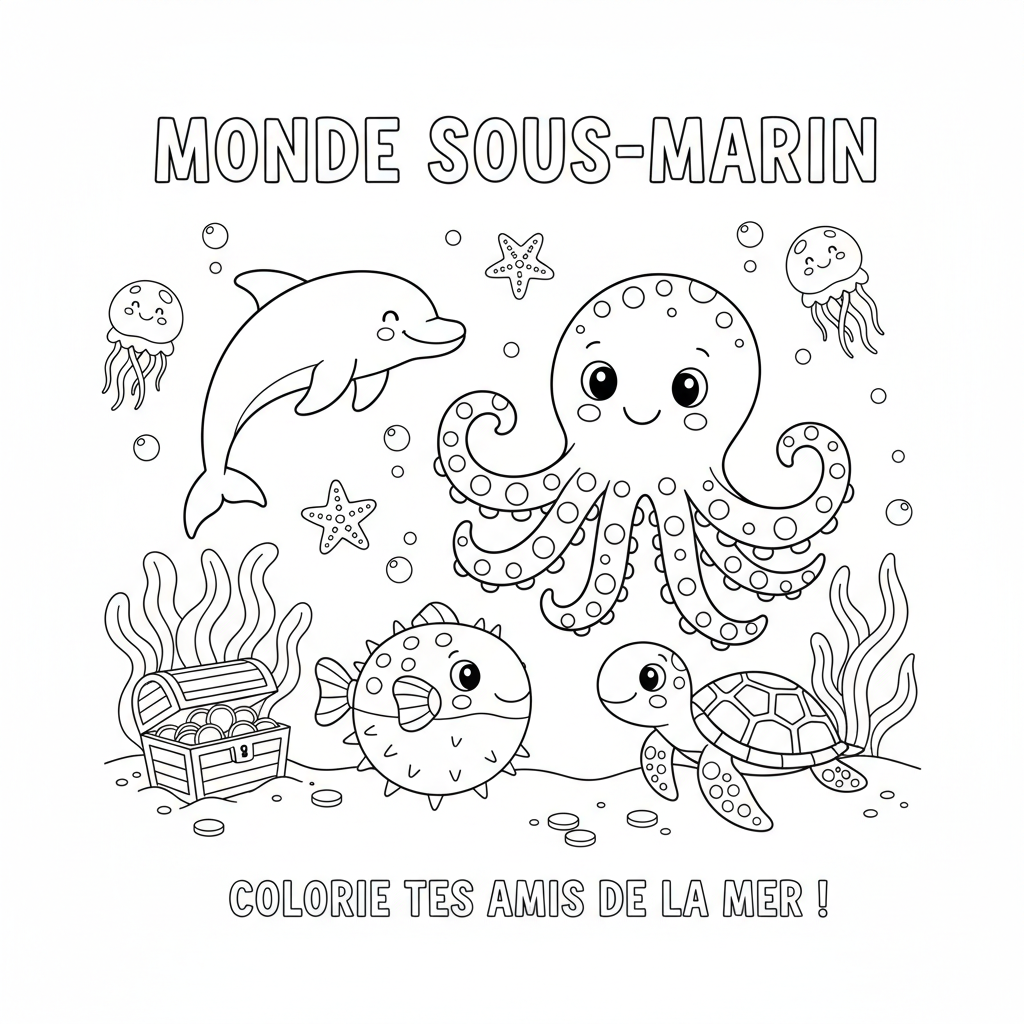 Coloriage dessin à imprimer pour coloriage 2