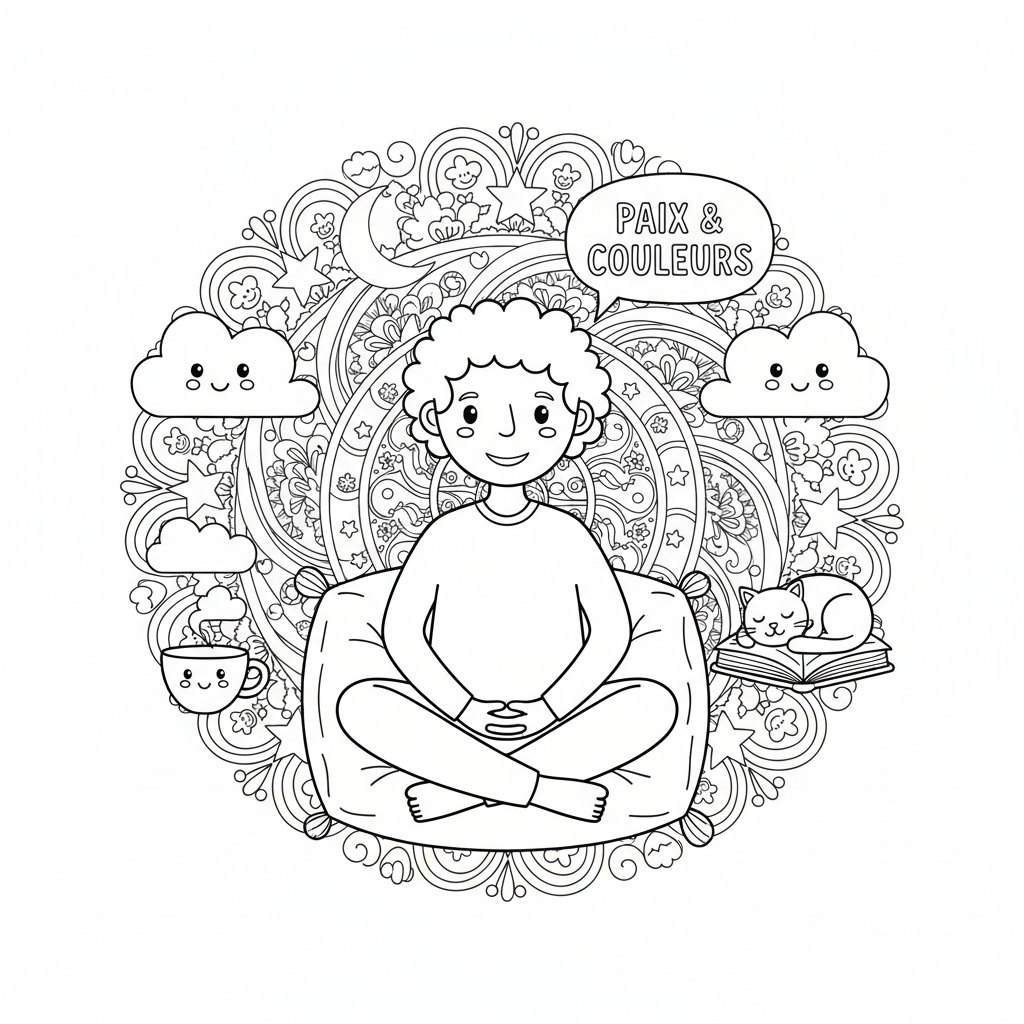 Coloriage dessin coloriage adulte 2