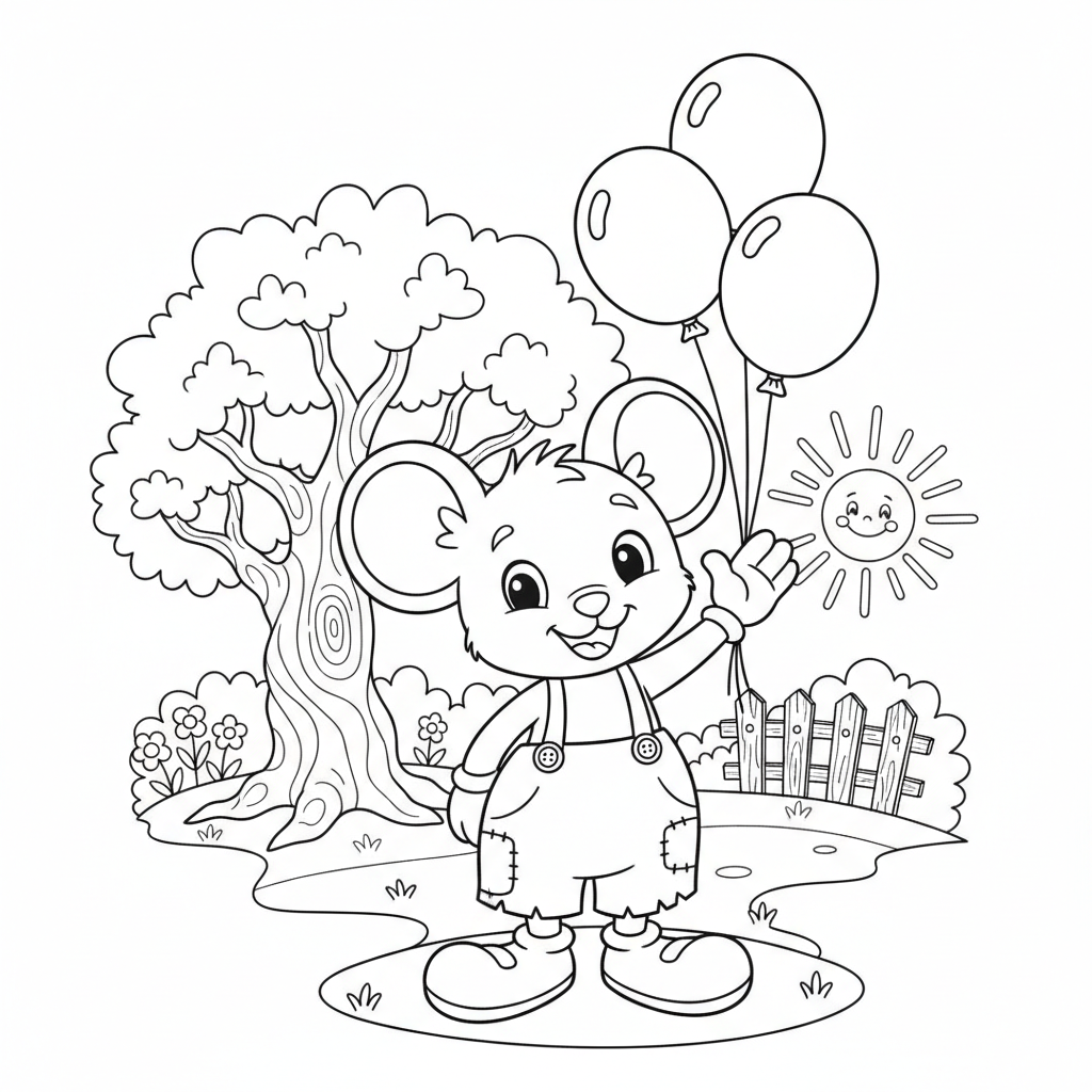 Coloriage dessin coloriage mickey 2
