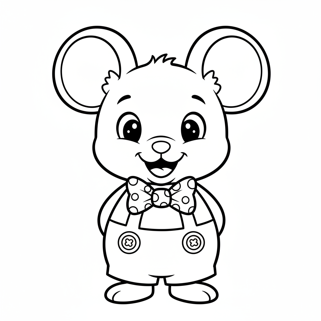 Coloriage dessin coloriage mickey 4