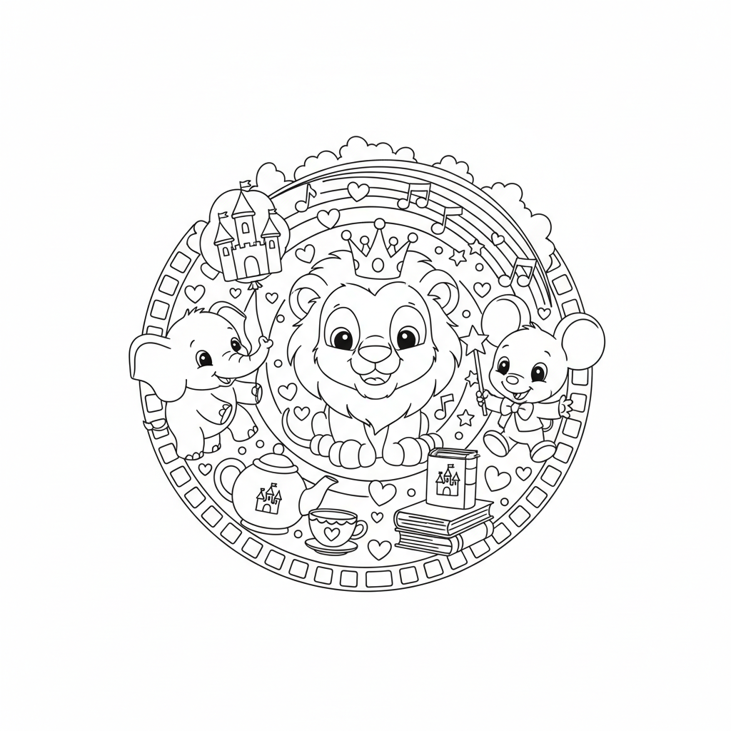 Coloriage disney coloriages 4