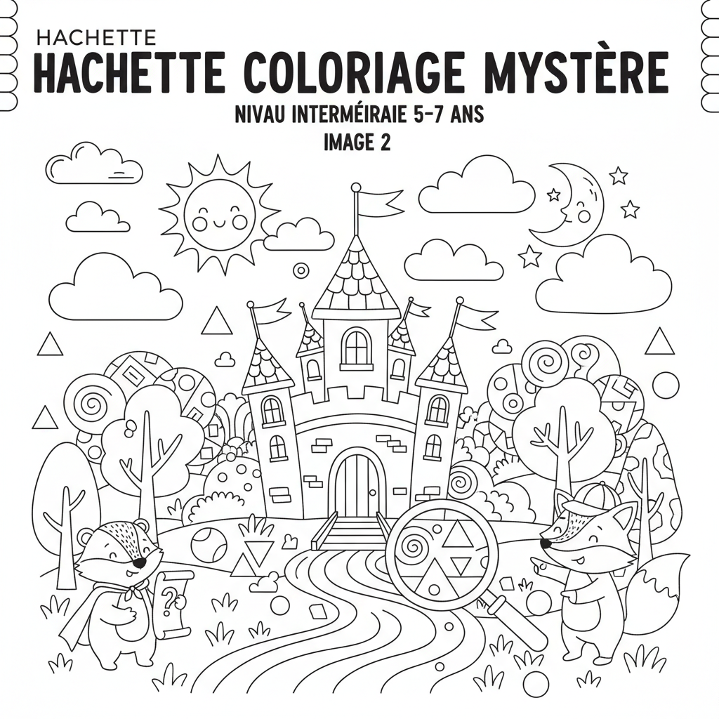 Coloriage hachette coloriage mystere 2