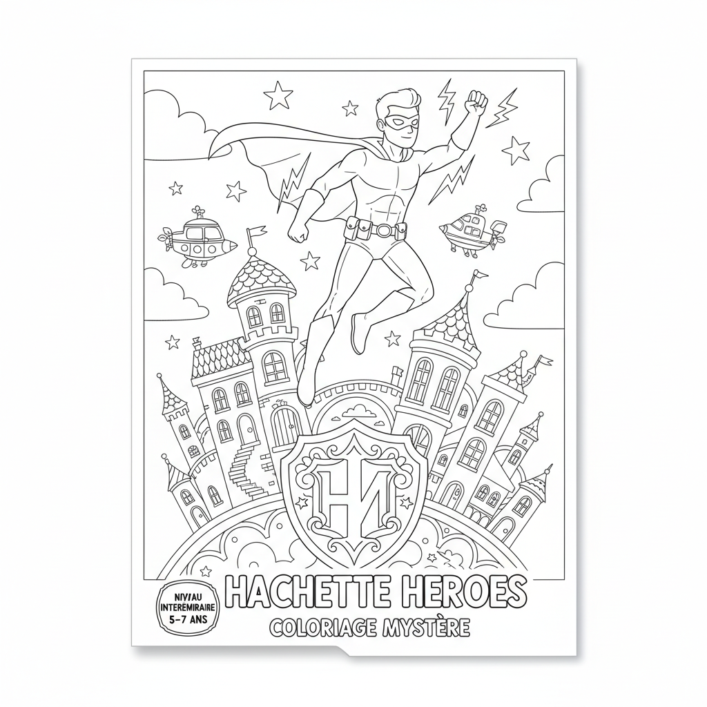 Coloriage hachette heroes coloriage mystere 2