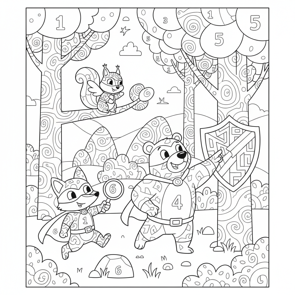Coloriage hachette heroes coloriage mystere 3
