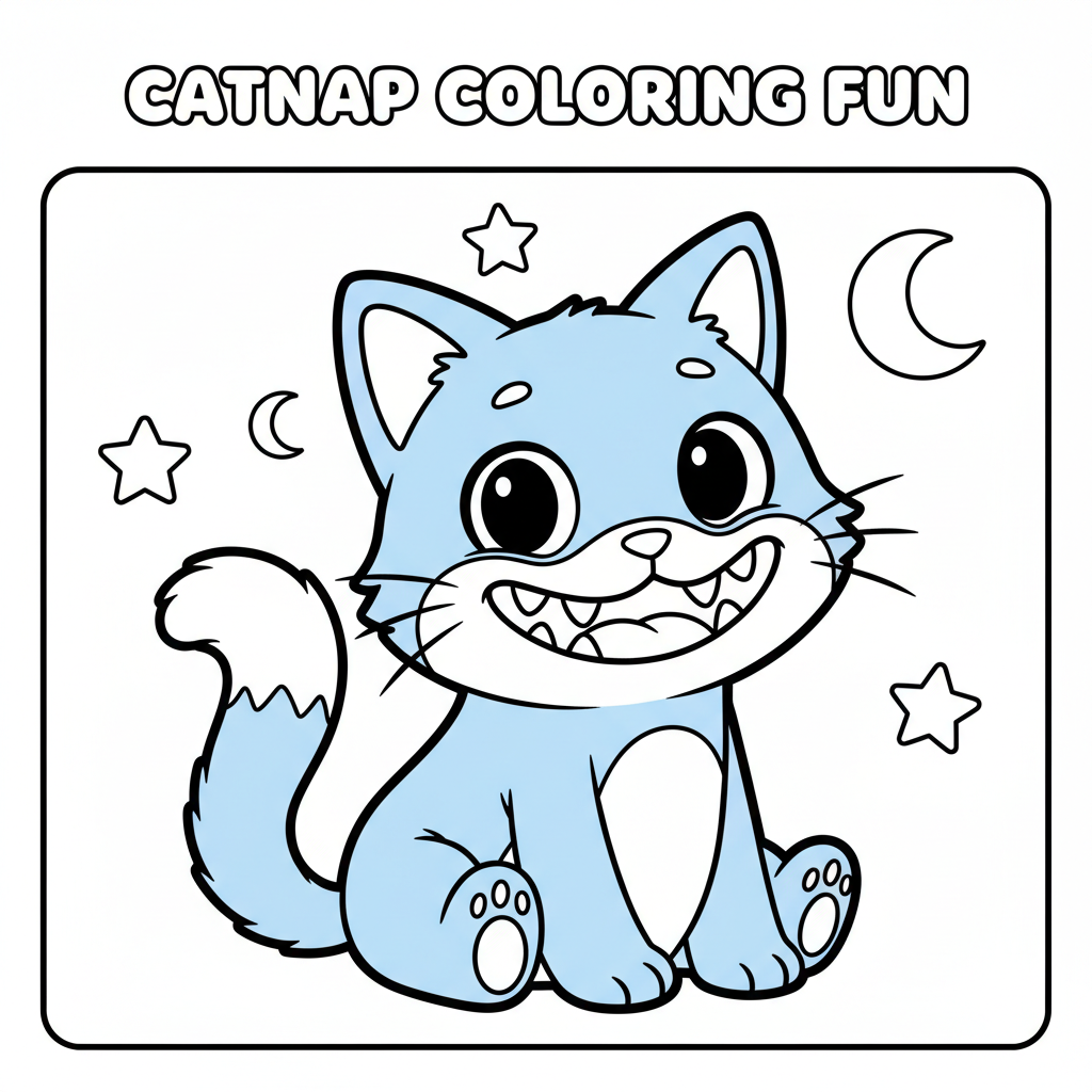 Coloriage huggy wuggy coloriage