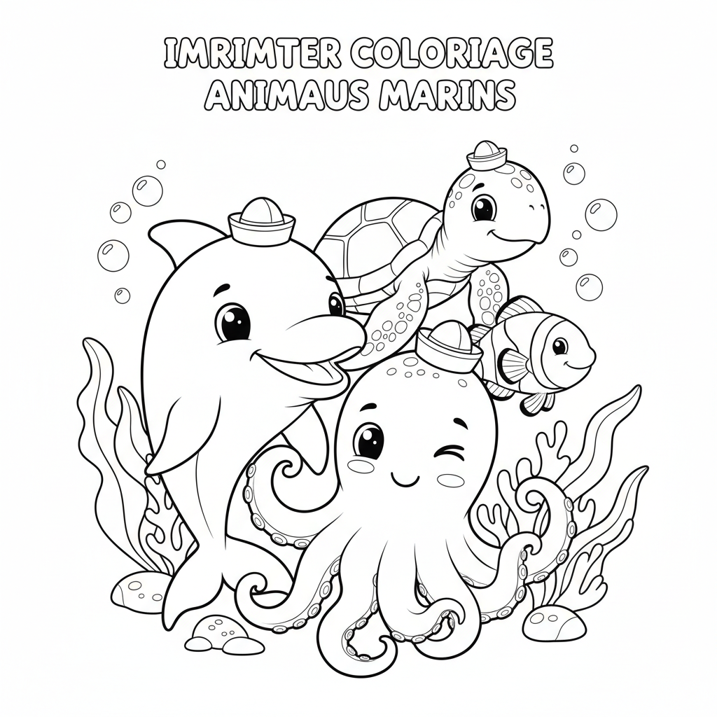 Coloriage imprimer coloriage animaux 4