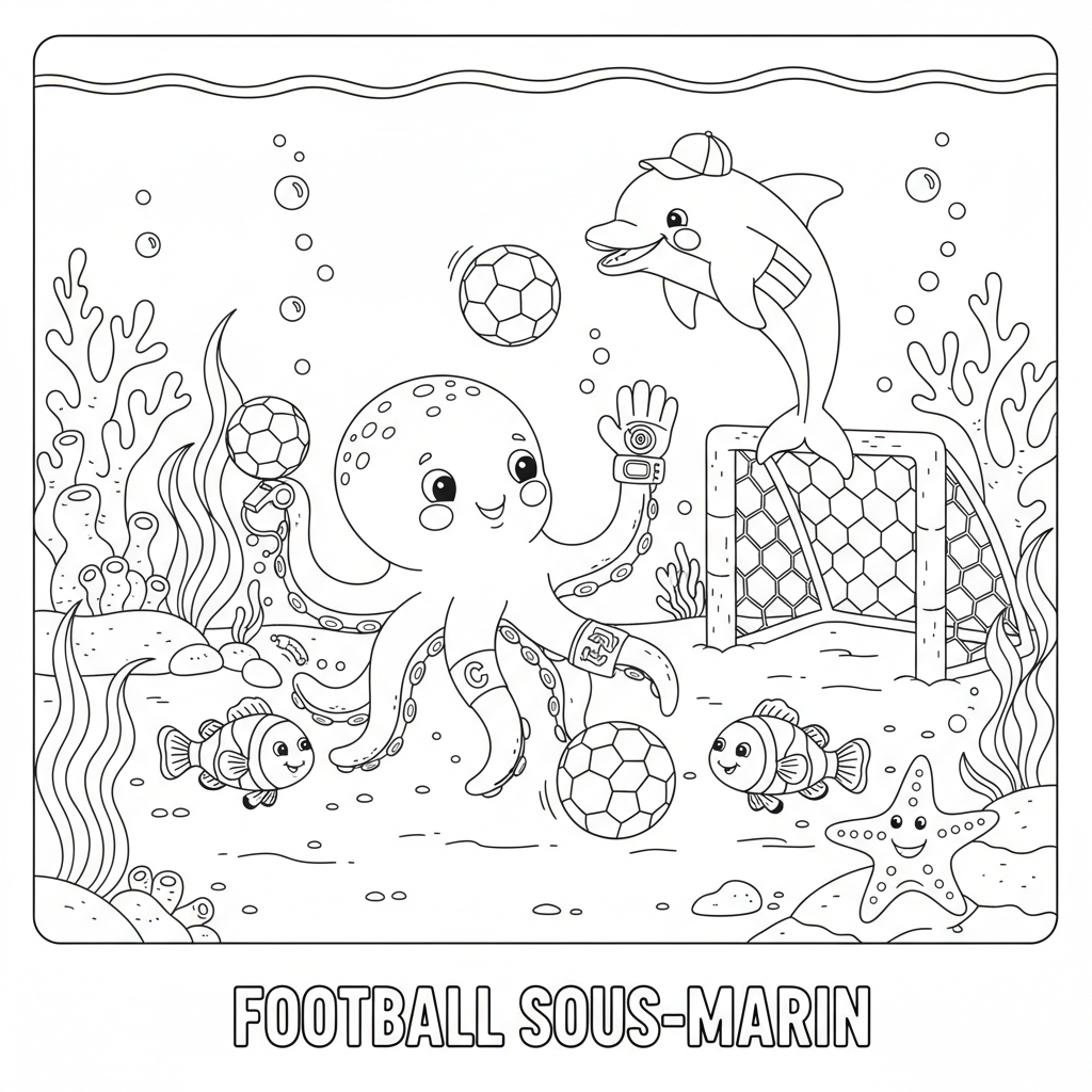 Coloriage imprimer coloriage de foot 3