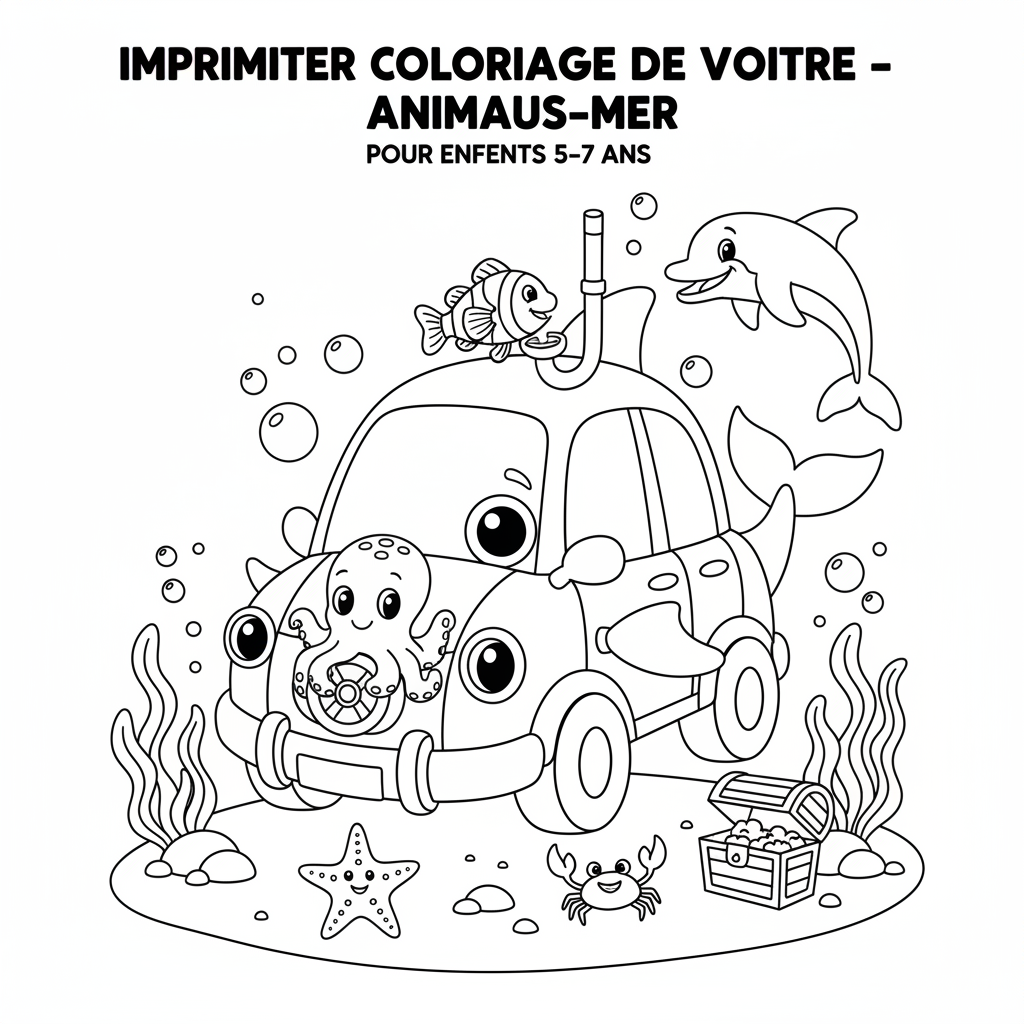 Coloriage imprimer coloriage de voiture 2