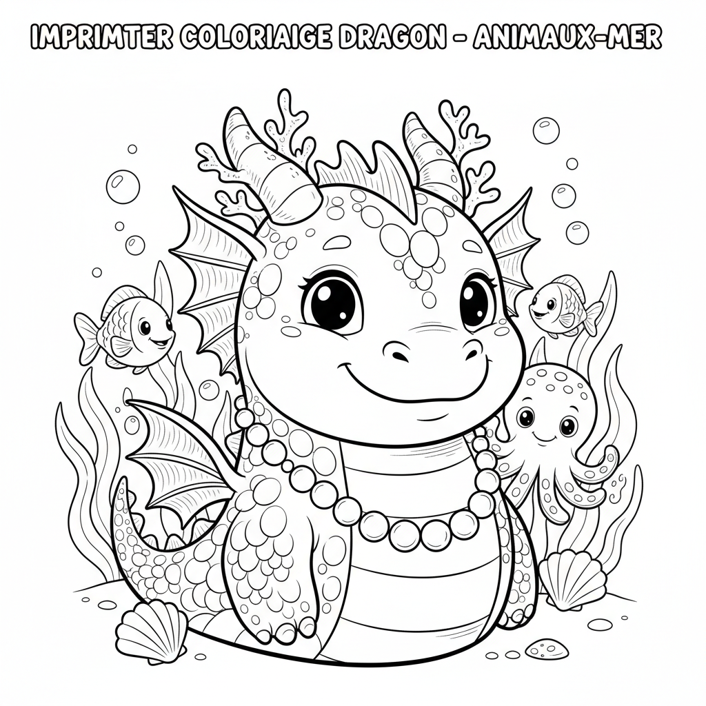 Coloriage imprimer coloriage dragon 4