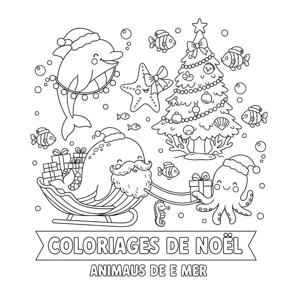Coloriage imprimer coloriages de noel
