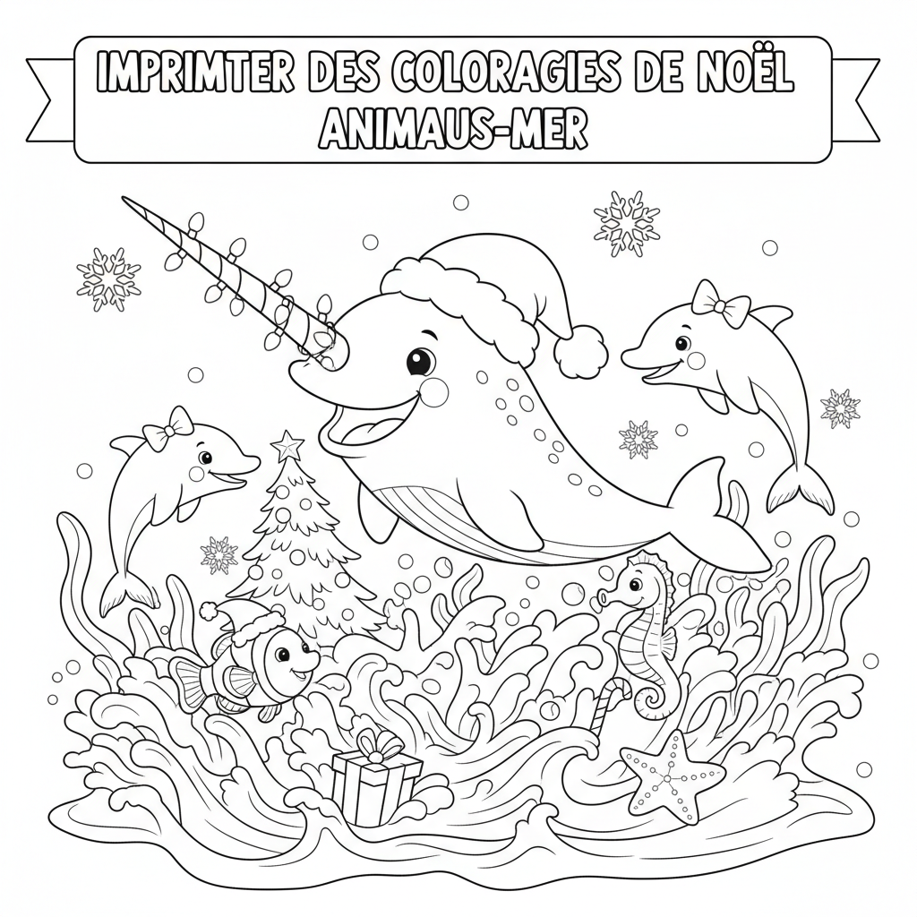 Coloriage imprimer des coloriage de noel 5