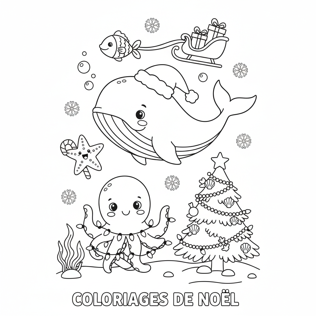 Coloriage imprimer des coloriages de noel