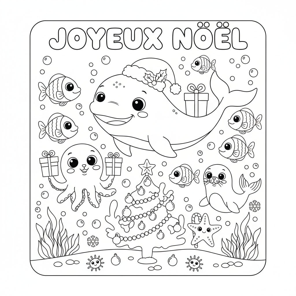 Coloriage imprimer des coloriages de noel 3