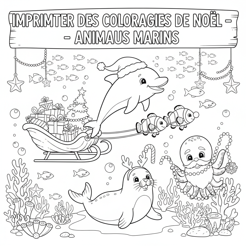Coloriage imprimer des coloriages de noel 4