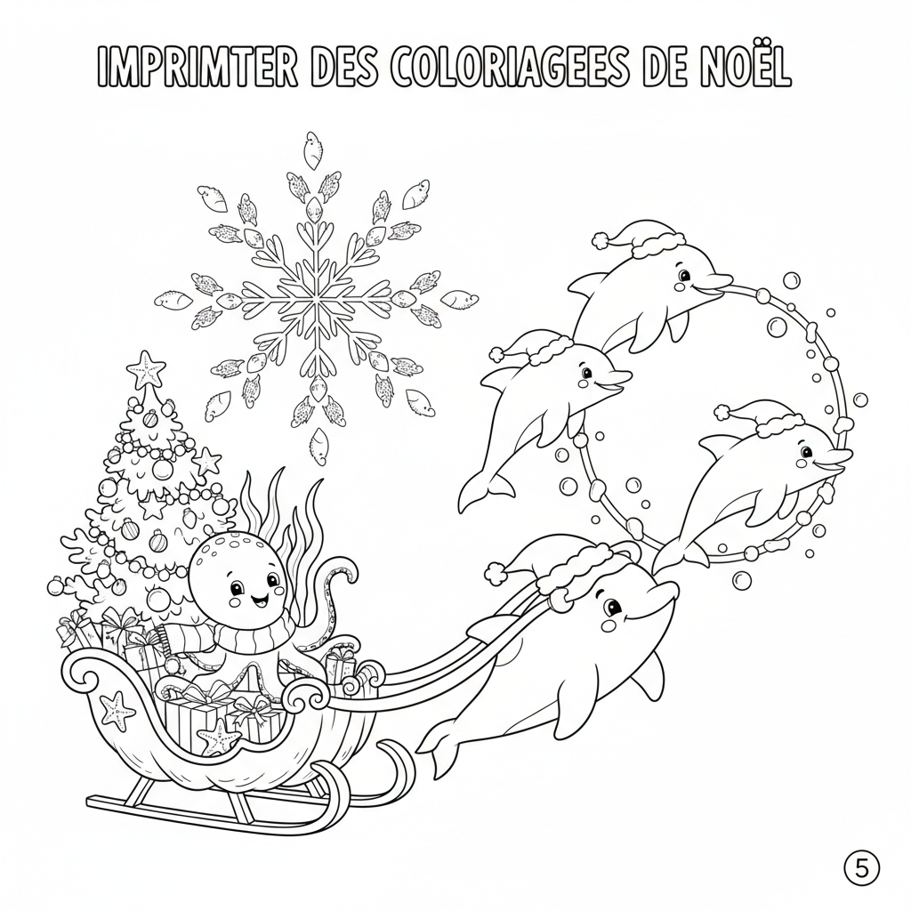 Coloriage imprimer des coloriages de noel 5
