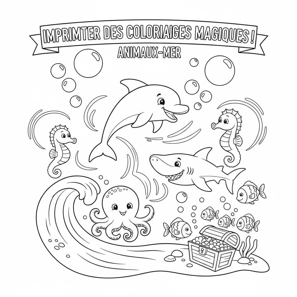 Coloriage imprimer des coloriages magiques 5