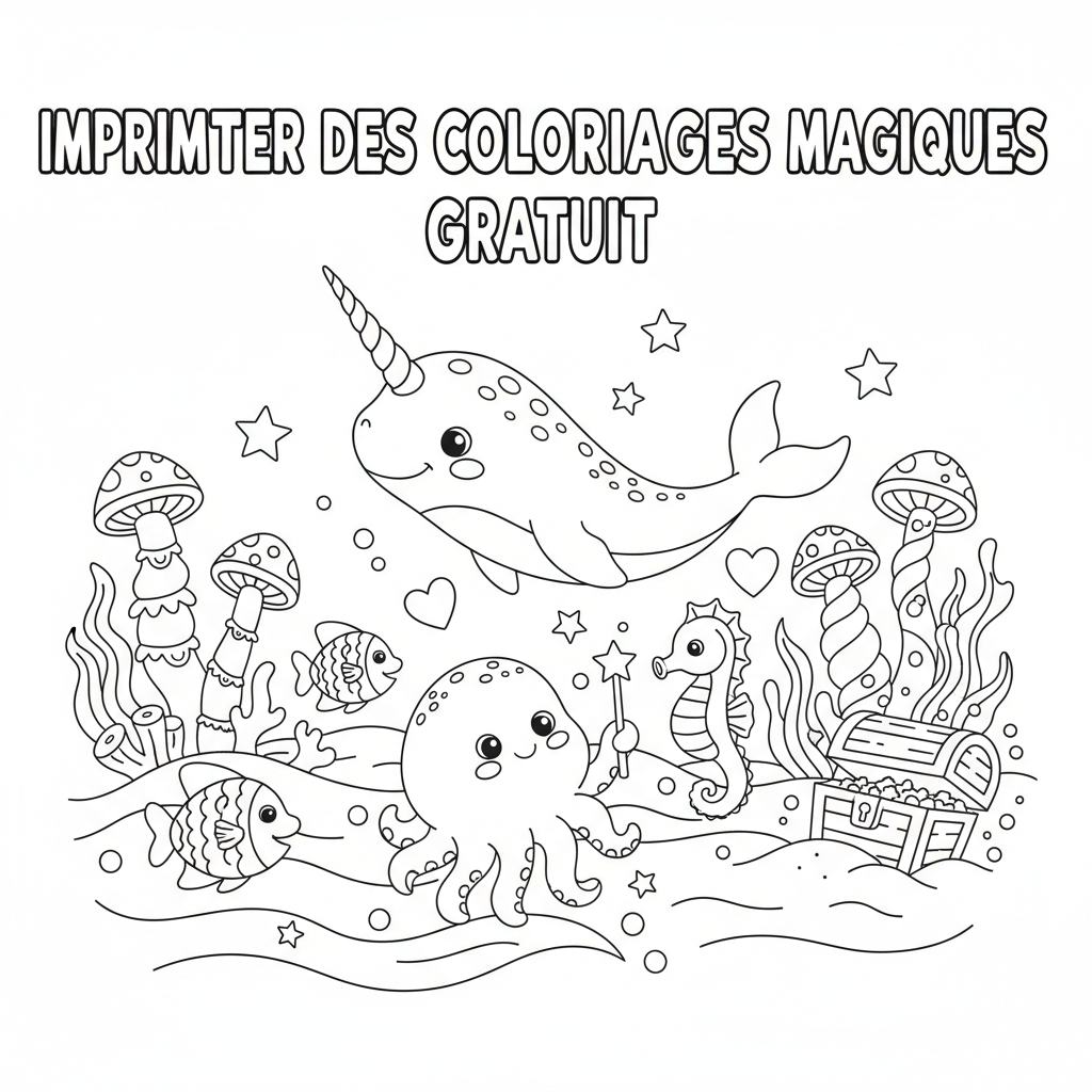 Coloriage imprimer des coloriages magiques gratuit 3